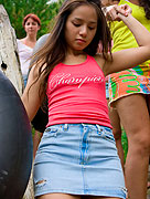 Tyre Tube Girls AbbyWinters outdoor photo 02